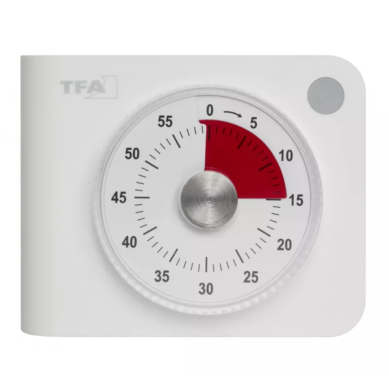 TFA Dostmann Temporizador de cocina digital blanco 38.2058.02