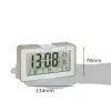 TFA Dostmann 60.2540.53 Despertador radiocontrolado oro/blanco