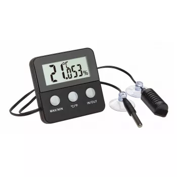 TFA TERRACHECK Termo-higrómetro negro (30.5044.01)