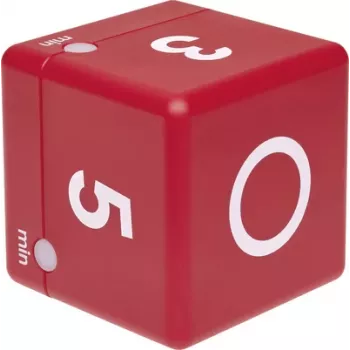 TFA Dostmann Timer Cube Temporizador digital rojo (38.2039.05)