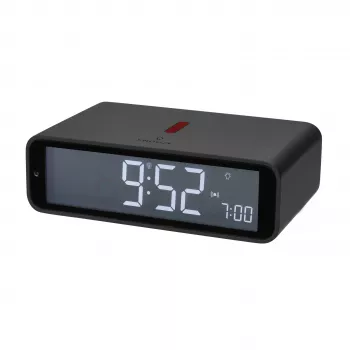 TFA Dostmann 60.2560.10 Despertador radiocontrolado antracita