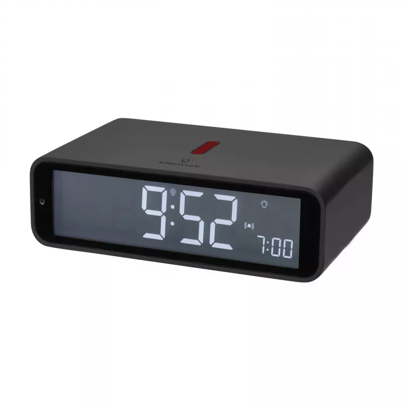 TFA Dostmann 60.2560.10 Despertador radiocontrolado antracita