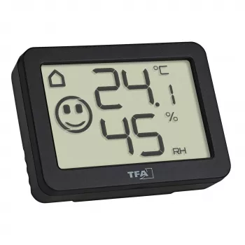 TFA Dostmann Termo-higrómetro digital negro (30.5055.01)
