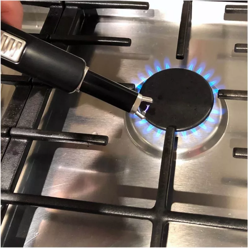 TFA Dostmann 98.1119.01 Spark Encendedor de cocina de arco recargable negro-plateado