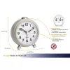 TFA Dostmann 60.1030.09 despertador de cuarzo beige