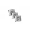 TFA Dostmann 95.2019.54 termo-higrómetro digital set de 3 para control del clima interior, blanco/plata