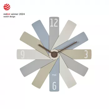 TFA Dostmann 60.3020.30 reloj de pared de cuarzo 400 mm multicolor movimiento silencioso