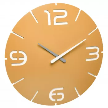 TFA Dostmann 60.3536.07 reloj de pared radiocontrolado 350 mm amarillo sol