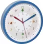 TFA Dostmann 60.3058.06.90 reloj de pared de cuarzo 308 mm azul