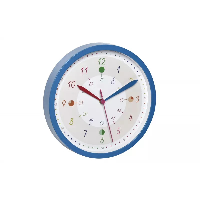 TFA Dostmann 60.3058.06.90 reloj de pared de cuarzo 308 mm azul