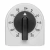 TFA Dostmann temporizador de cocina analógico temporizador de huevos blanco-negro analógico (38.1041)