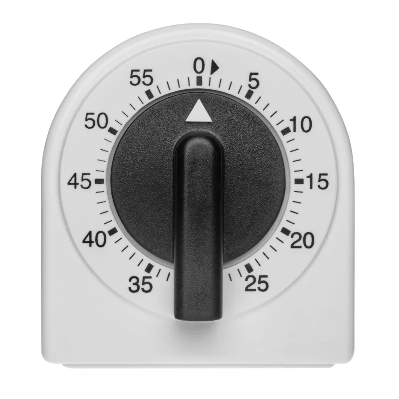 TFA Dostmann temporizador de cocina analógico temporizador de huevos blanco-negro analógico (38.1041)