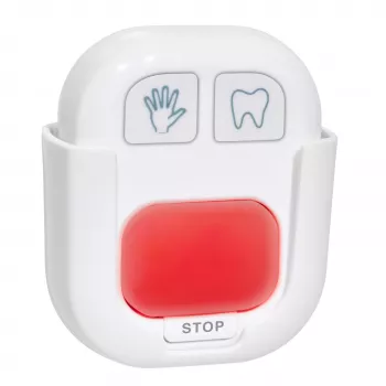TFA Dostmann temporizador para lavarse las manos y cepillarse los dientes blanco (38.2046.02)