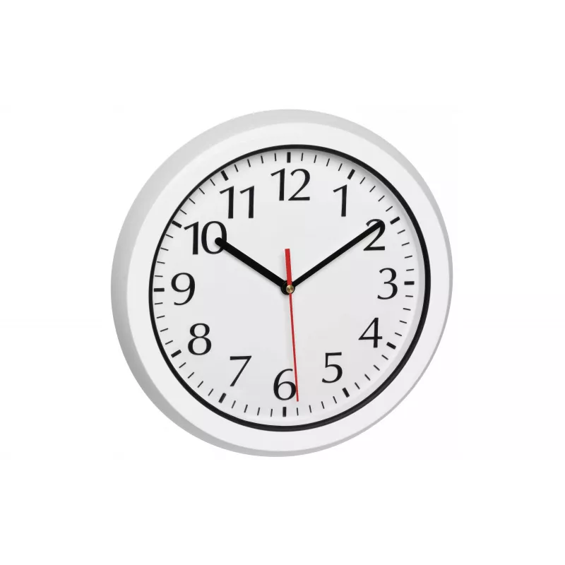 TFA Dostmann 60.3542.02 reloj de pared radiocontrolado 30 cm blanco resistente a las salpicaduras para baño