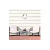 TFA Dostmann 60.3542.02 reloj de pared radiocontrolado 30 cm blanco resistente a las salpicaduras para baño