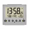 TFA Dostmann 60.2561.55 despertador radiocontrolado plata