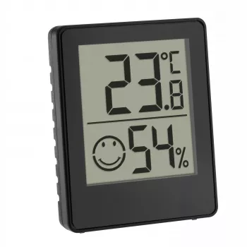 TFA Dostmann termo-higrómetro digital negro (30.5039.01.03)