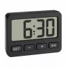 TFA Dostmann 60.2036.01 Despertador de cuarzo negro