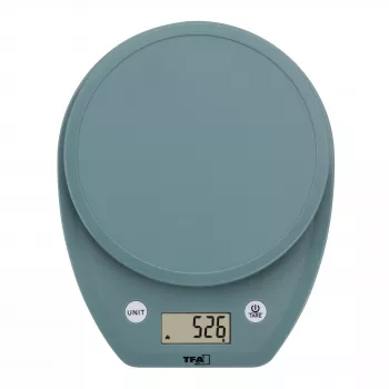 TFA Dostmann MOCHI Báscula de cocina digital 5 kg turquesa 50.2007.20