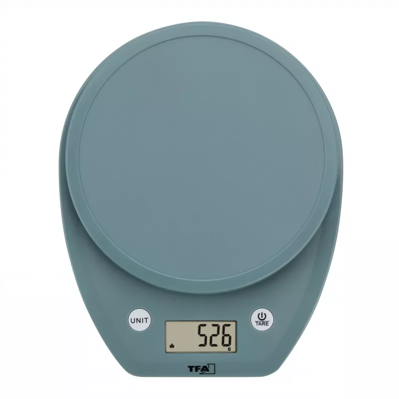 TFA Dostmann MOCHI Báscula de cocina digital 5 kg turquesa 50.2007.20