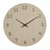 TFA Dostmann 60.3072.01 Reloj de pared de cuarzo 298 mm madera clara