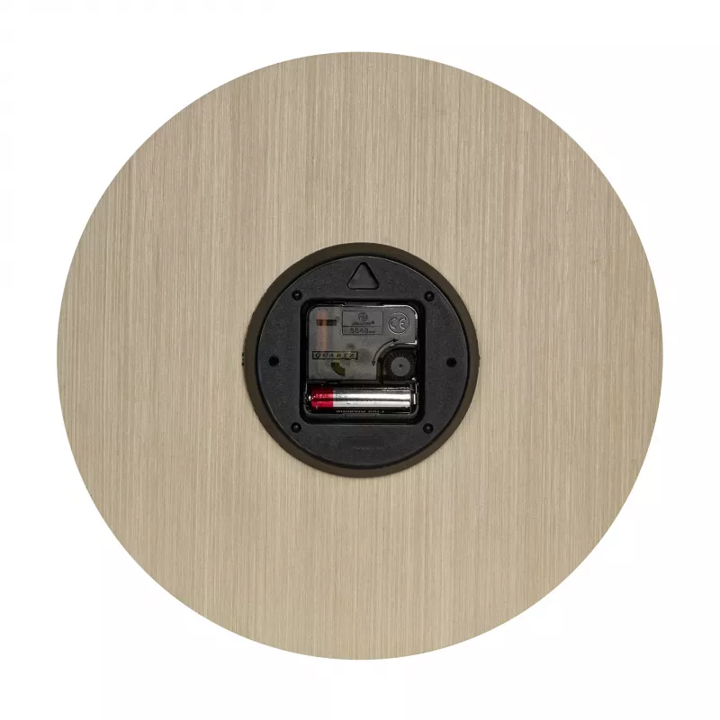 TFA Dostmann 60.3072.01 Reloj de pared de cuarzo 298 mm madera clara