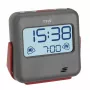 TFA Dostmann Despertador de cuarzo gris 60.2031.10