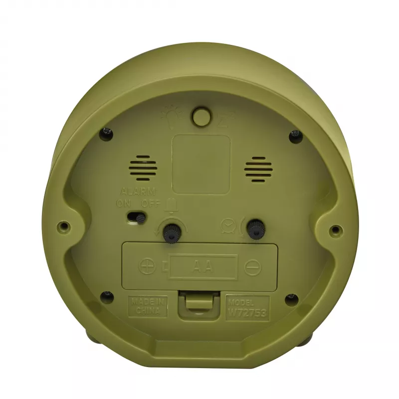 TFA Dostmann 60.1043.04 Despertador de cuarzo verde oliva