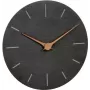 TFA Dostmann 60.3068.10 Reloj de pared de cuarzo 25 cm pizarra, movimiento silencioso
