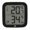TFA Dostmann 30.3908.01 ID-A0 Sensor termohigrométrico inalámbrico de interior, 868 MHz, temperatura -10 a +60 °C, humedad 1-99 % RH