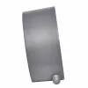 TFA Dostmann 60.1043.10 Despertador de cuarzo gris con movimiento silencioso y alarma crescendo