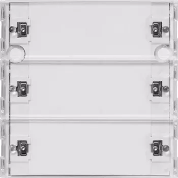Gira KNX RF Pulsador 3 elementos System 55, blanco puro brillante 510300