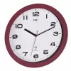 TFA Dostmann 60.3554.05 Reloj de pared inalámbrico, rojo, 320 mm de diámetro
