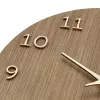 TFA Dostmann 60.3072.23 Reloj de pared de cuarzo 298 mm madera oscura