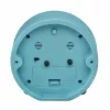 TFA Dostmann 60.1043.20 Despertador de cuarzo azul turquesa