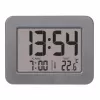 TFA Dostmann 60.2044.10 Despertador de cuarzo gris con alarma única