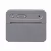 TFA Dostmann 60.2044.10 Despertador de cuarzo gris con alarma única