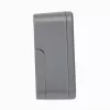 TFA Dostmann 60.2044.10 Despertador de cuarzo gris con alarma única
