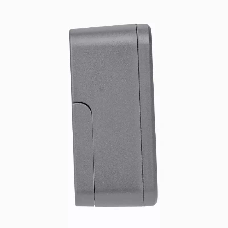 TFA Dostmann 60.2044.10 Despertador de cuarzo gris con alarma única