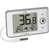 TFA Dostmann LT 202 Termómetro digital profesional con sensor de cable, blanco 30.1052.02