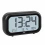 Despertador de cuarzo TFA Dostmann 60.2052.01 negro alarma extraluida pantalla grande