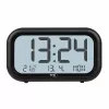 Despertador de cuarzo TFA Dostmann 60.2052.01 negro alarma extraluida pantalla grande