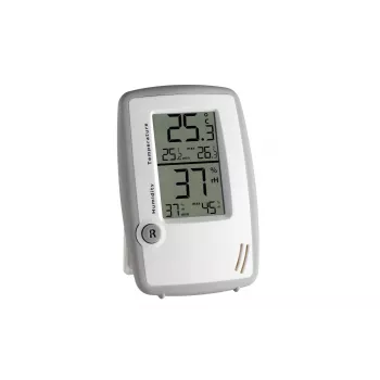 Termohigrómetro TFA Dostmann 30.5015 – monitor de temperatura y humedad interior con zona de confort