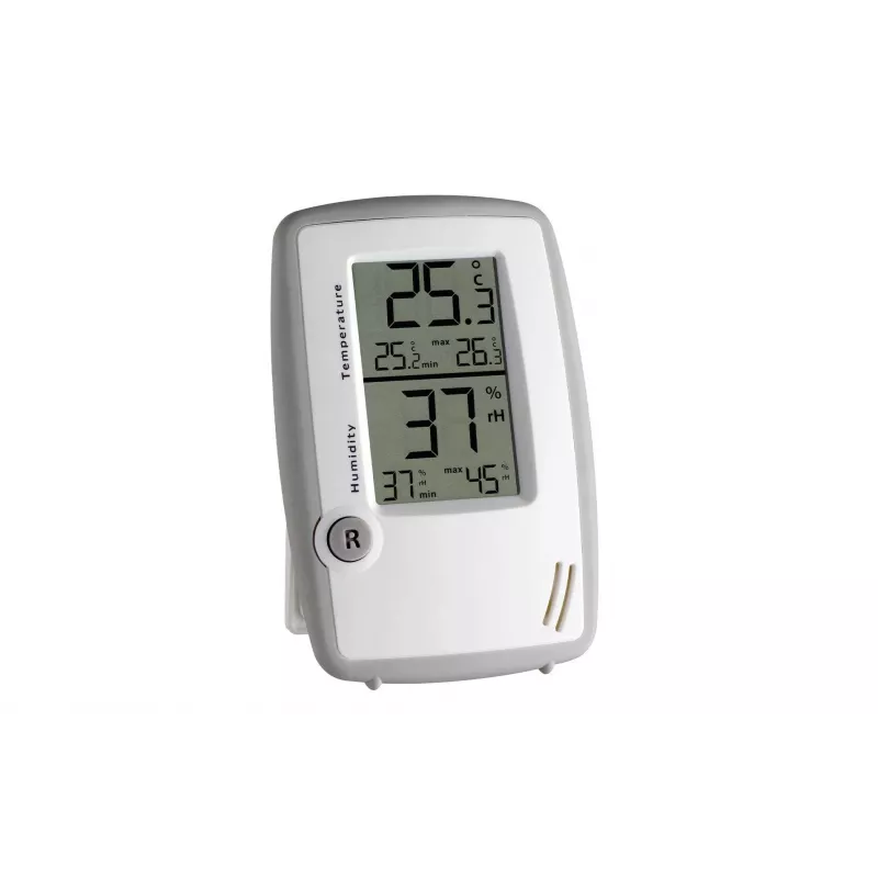 Termohigrómetro TFA Dostmann 30.5015 – monitor de temperatura y humedad interior con zona de confort