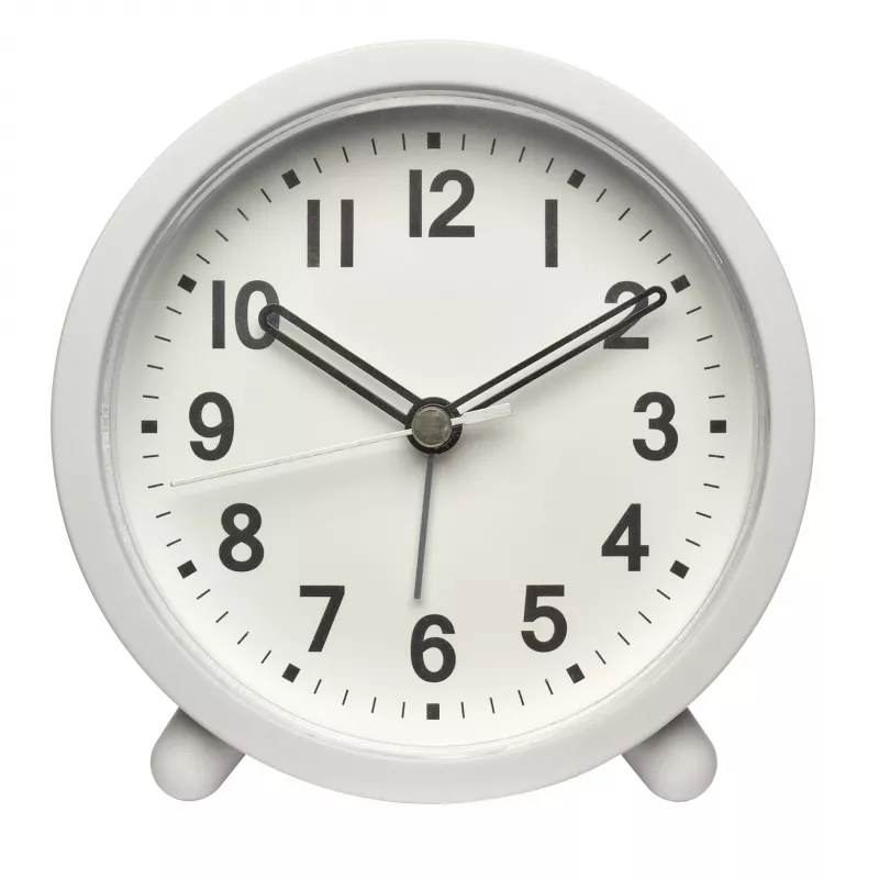 Despertador de cuarzo TFA Dostmann 60.1043.02 blanco con segundero continuo