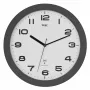 Reloj de pared inalámbrico TFA Dostmann 60.3554.10 320 mm antracita con segundero continuo