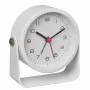 Despertador de cuarzo TFA Dostmann 60.1042.02 blanco con segundero continuo
