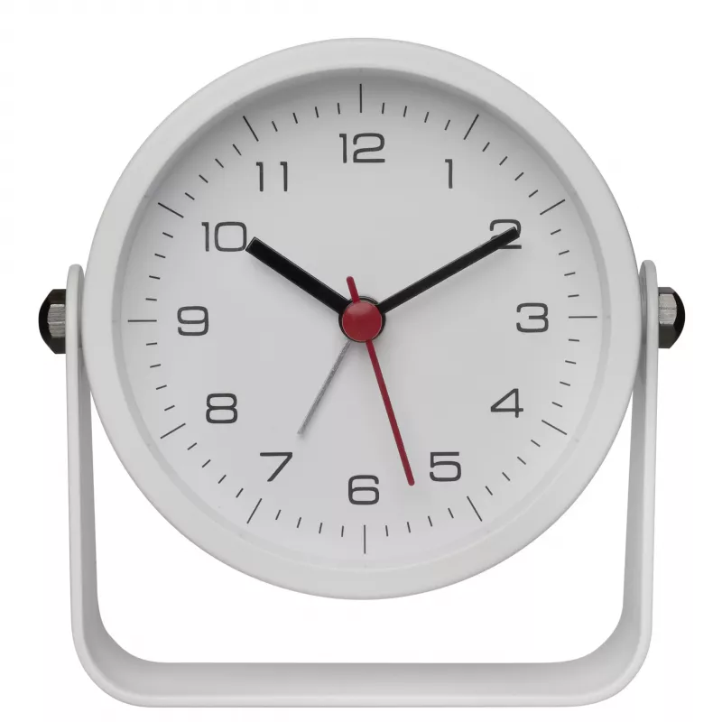 Despertador de cuarzo TFA Dostmann 60.1042.02 blanco con segundero continuo