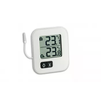 TFA Dostmann 30.1043.02 Termohigrómetro digital blanco