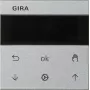 Gira System 3000 Pantalla de control de persianas y temporizador, blanco puro 536626